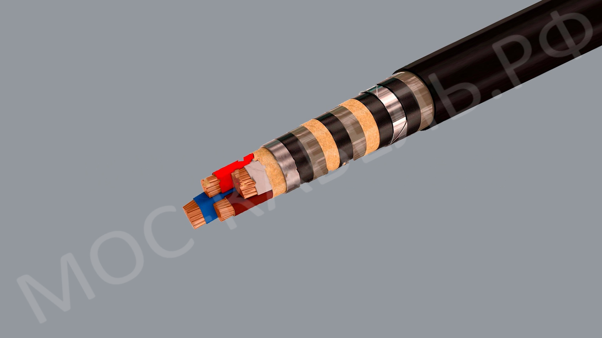 Фото кабеля ЦАСБнлШв – в наличии в OOO «Москабель-Комплектация»